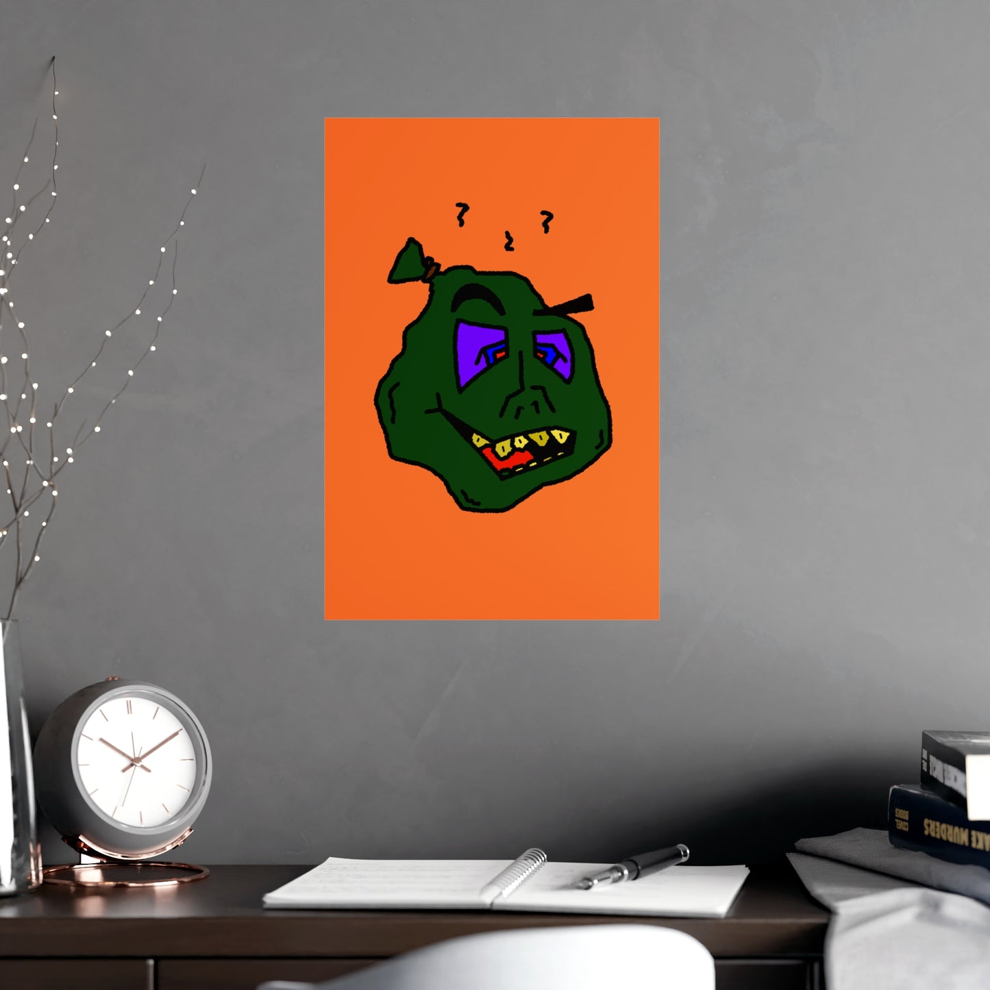 Garbage Vertical Matte Posters