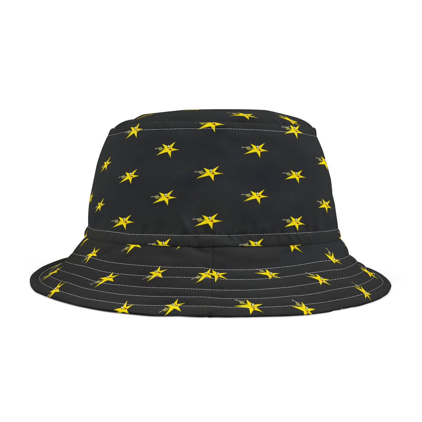 SHOOTING STAR BUCKET HAT (Black)