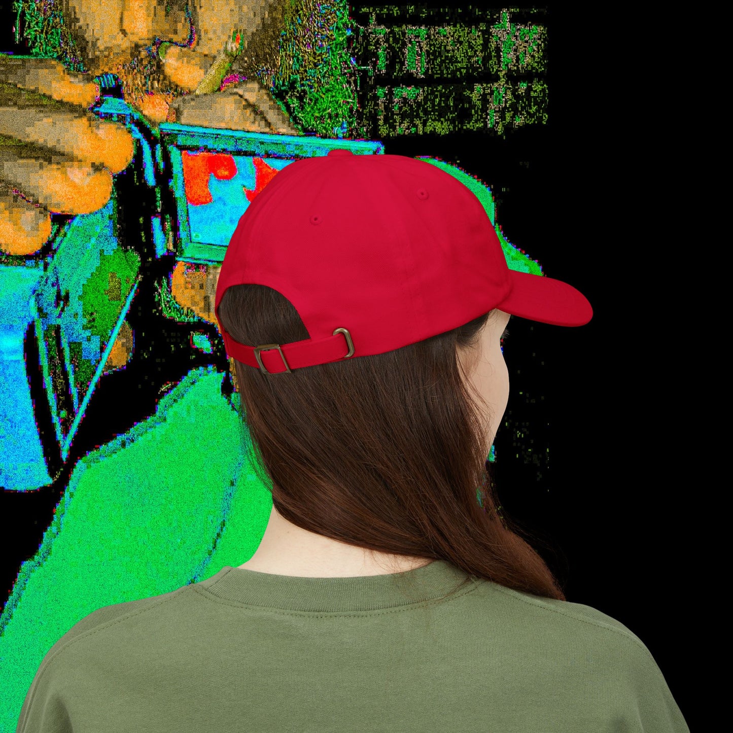 FISH IN WATER DAD HAT