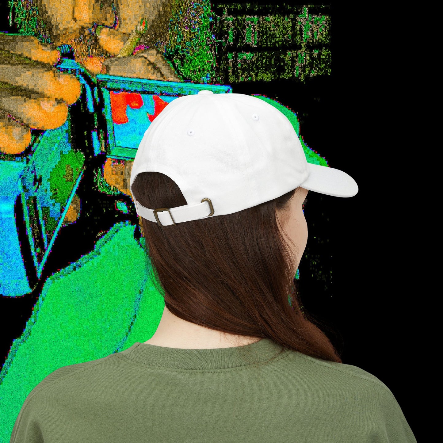 FISH IN WATER DAD HAT