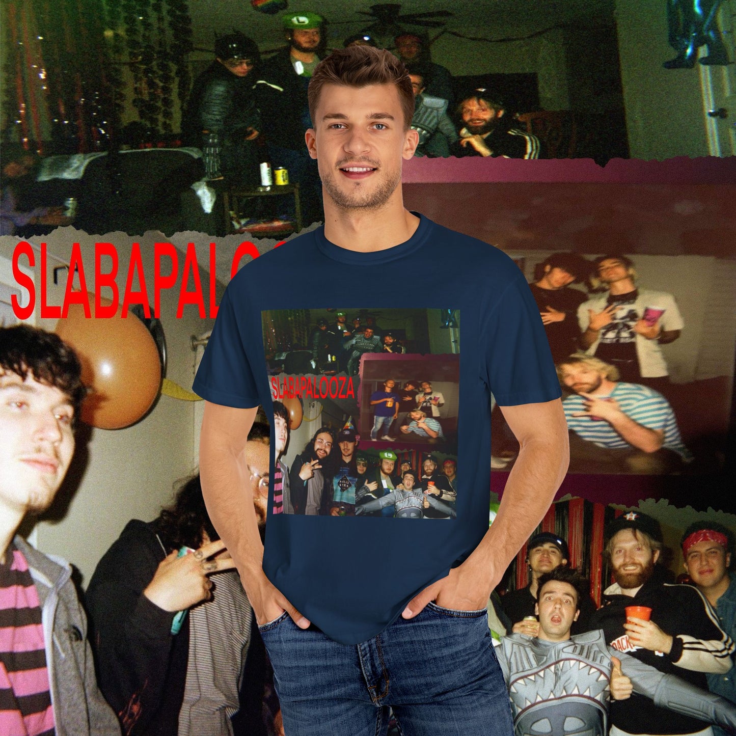 SLABAPALOOZA ALBUM COVER TEE