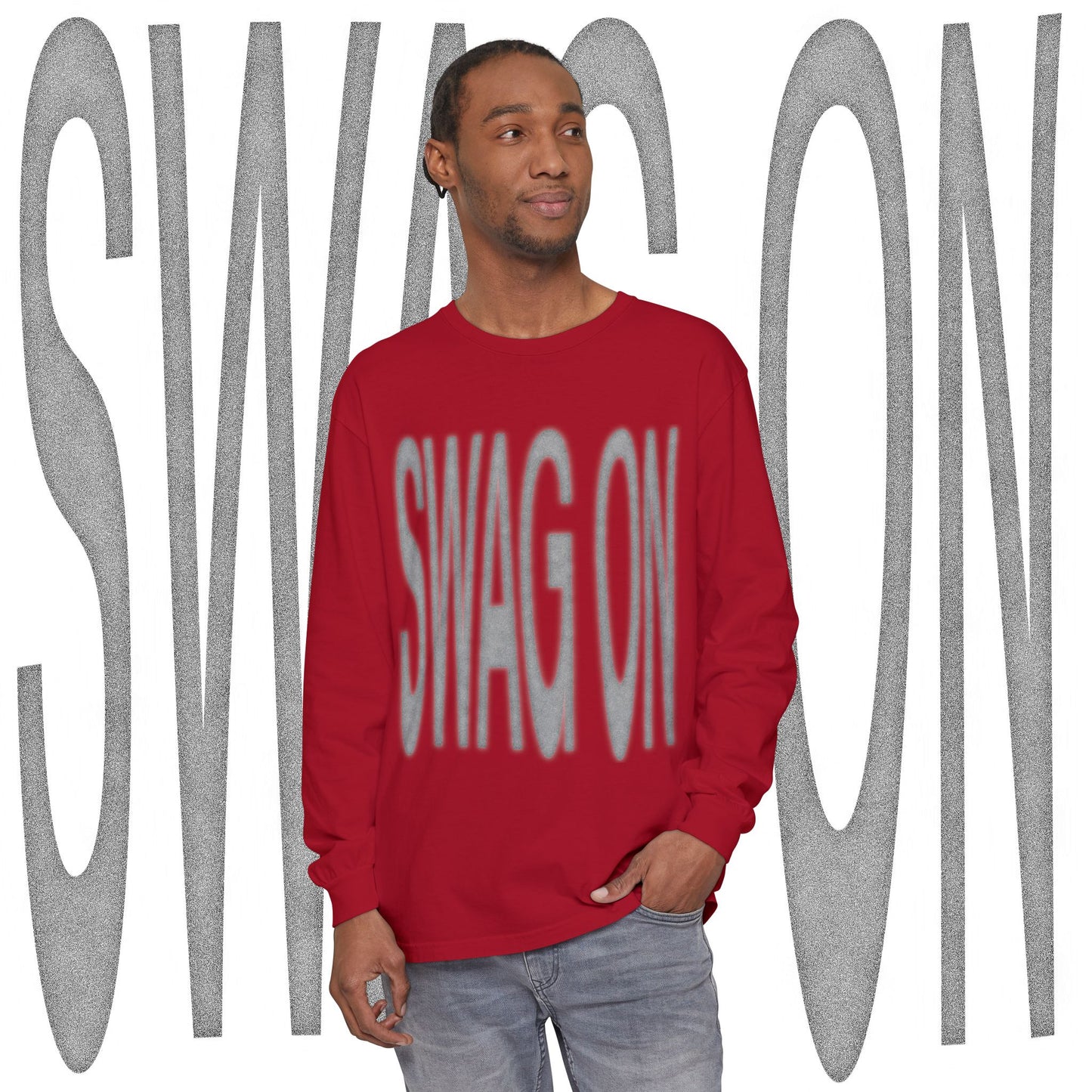 MY SWAG ON SWAG ON LONG SLEEVE TEE