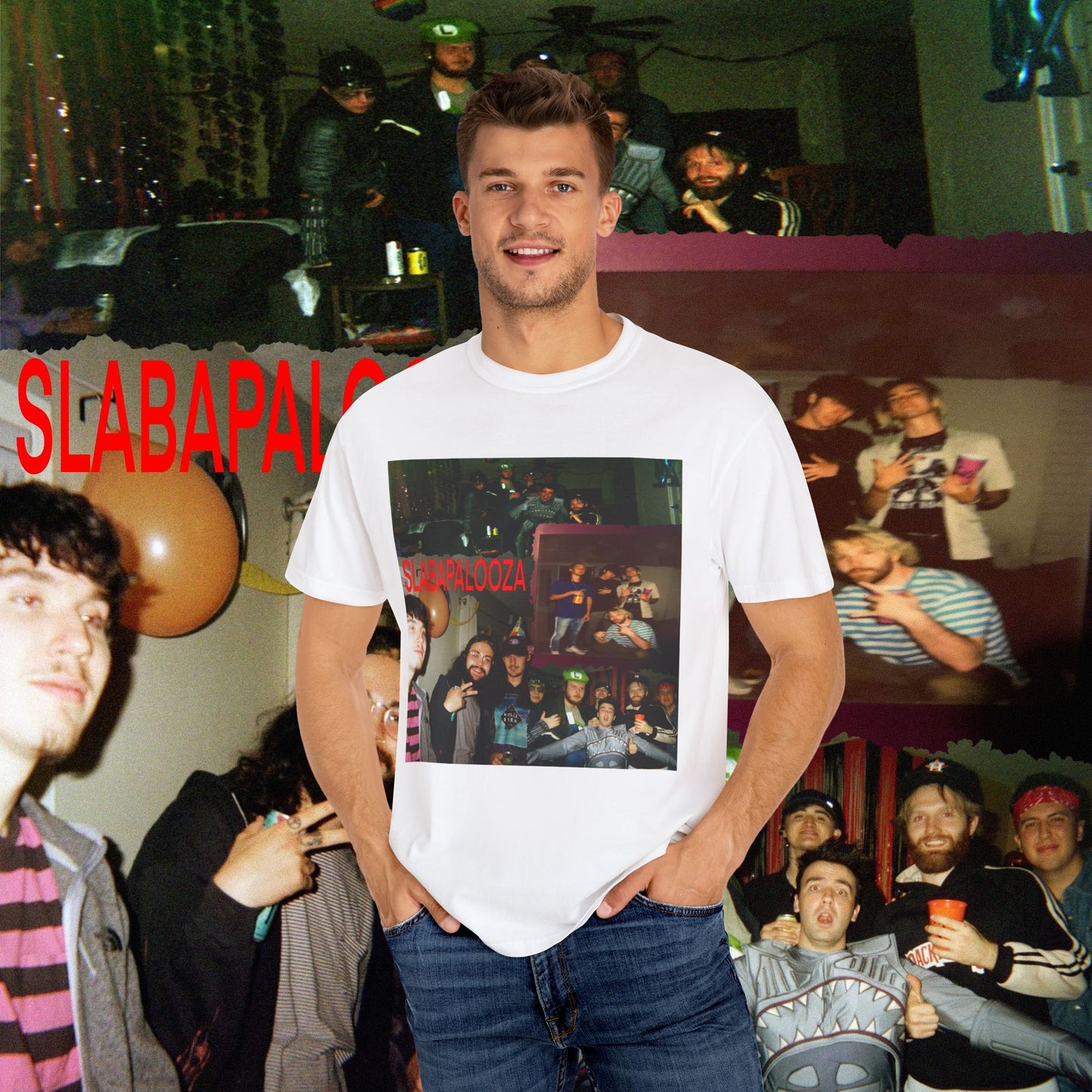 SLABAPALOOZA ALBUM COVER TEE