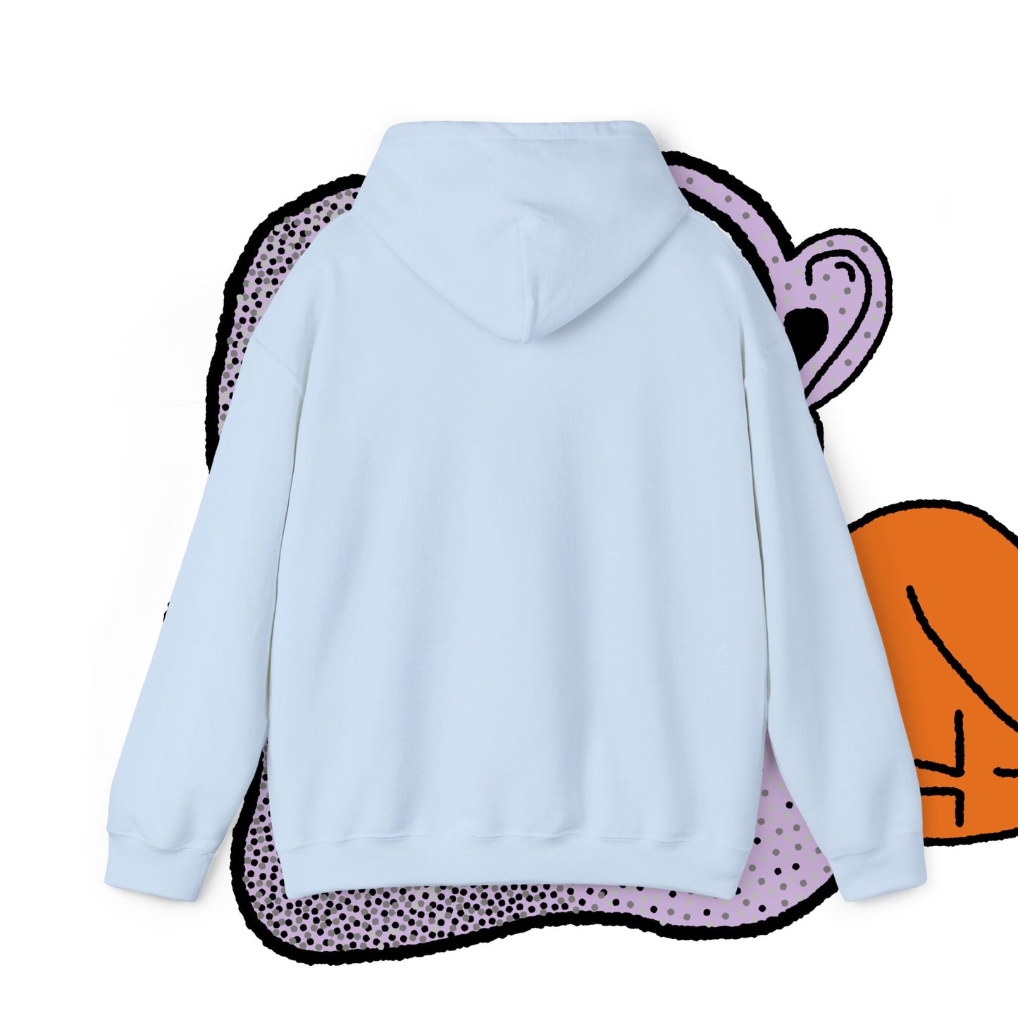 MR BLING BLAU HOODIE