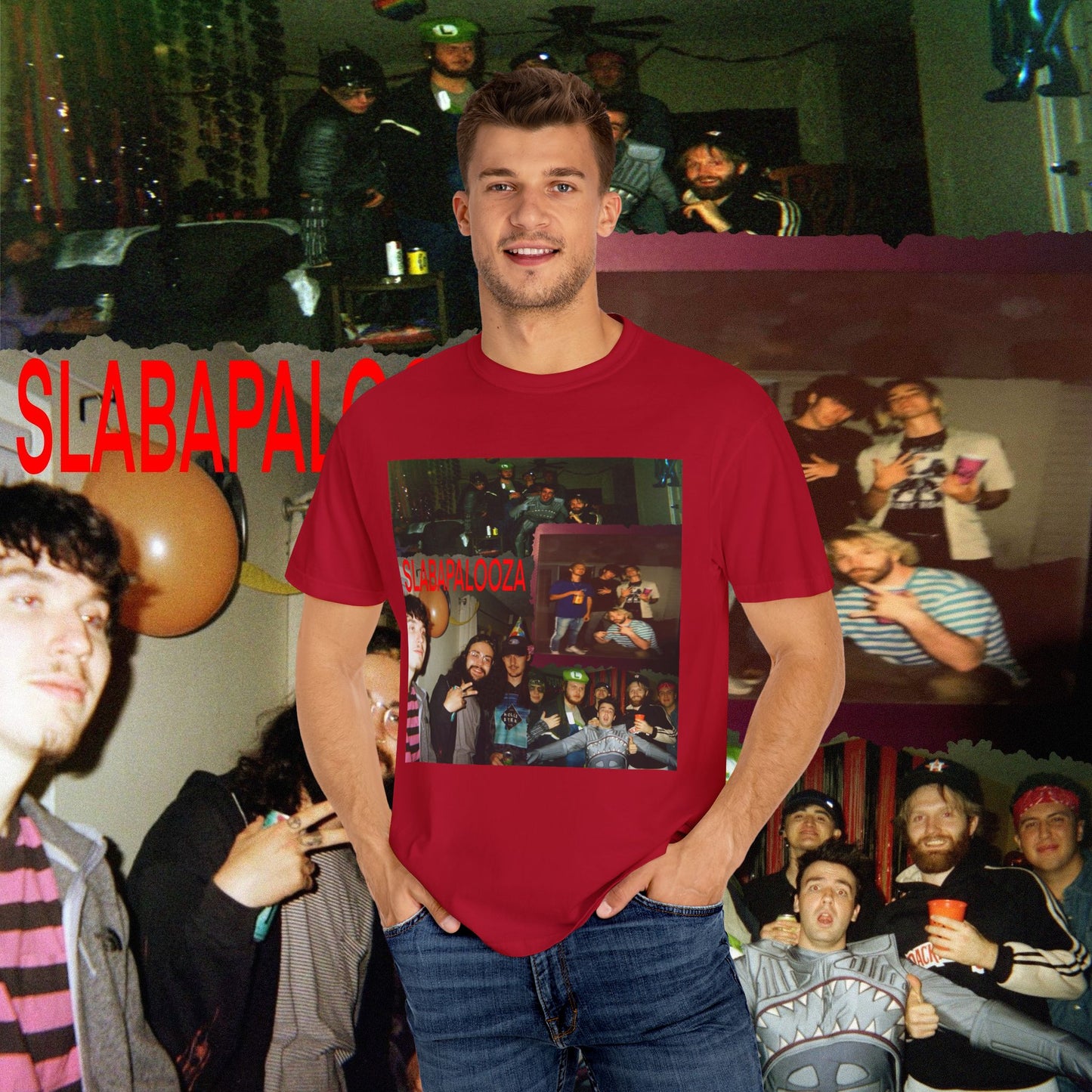 SLABAPALOOZA ALBUM COVER TEE