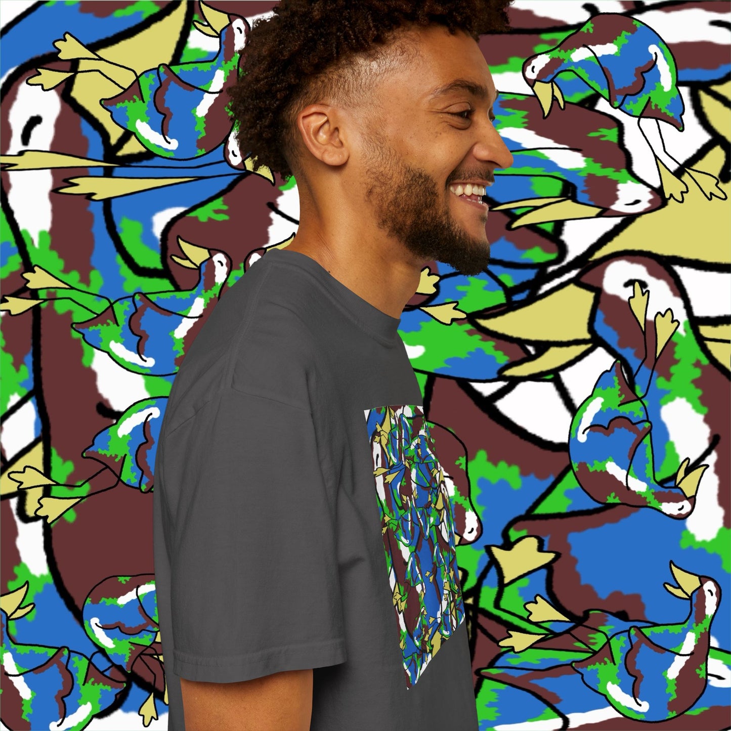 THE WORLD'S BIGGEST FLOWER BOX ALBUM ART TEE
