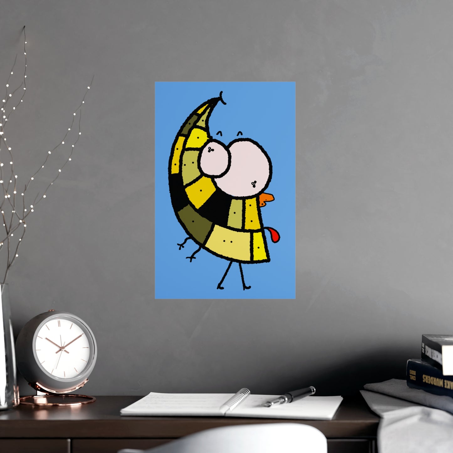 Smiling Moon Poster