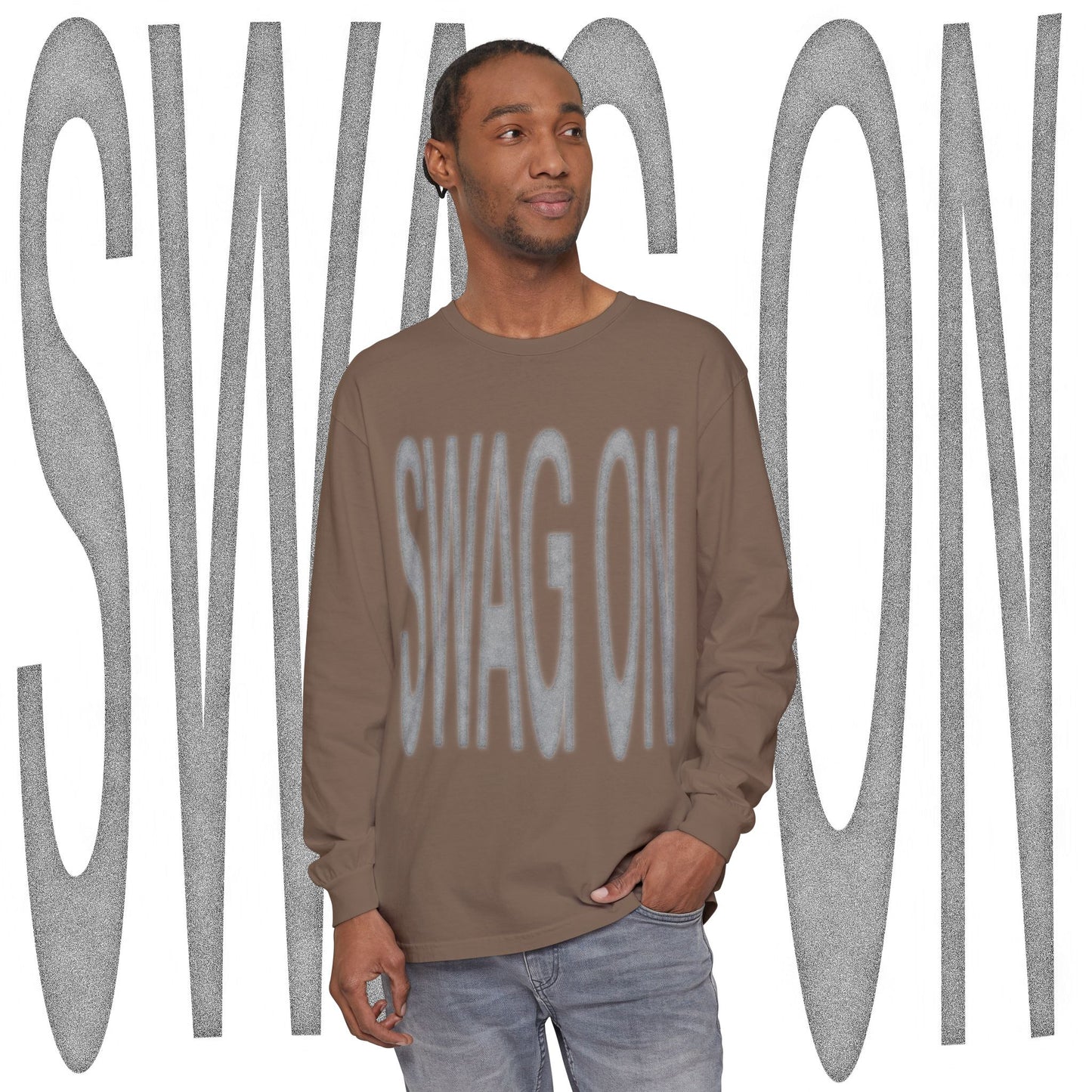 MY SWAG ON SWAG ON LONG SLEEVE TEE