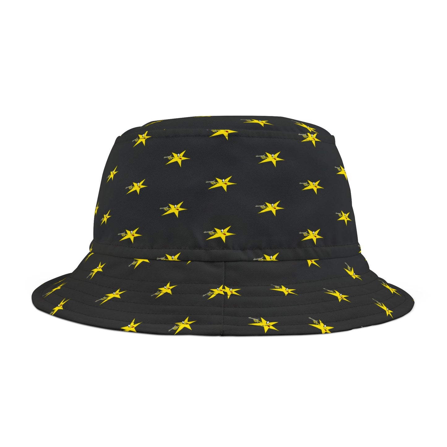 SHOOTING STAR BUCKET HAT (Black)