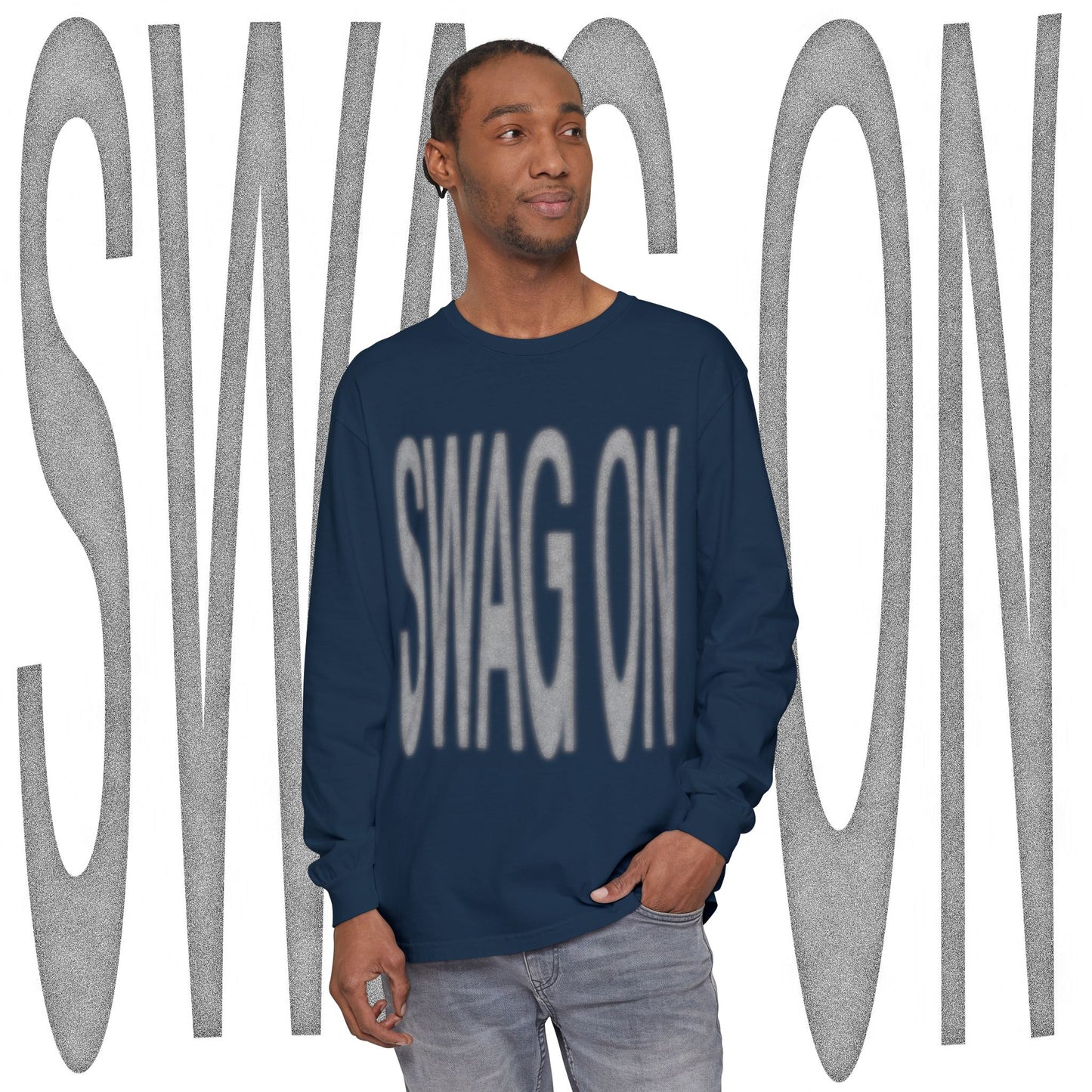 MY SWAG ON SWAG ON LONG SLEEVE TEE