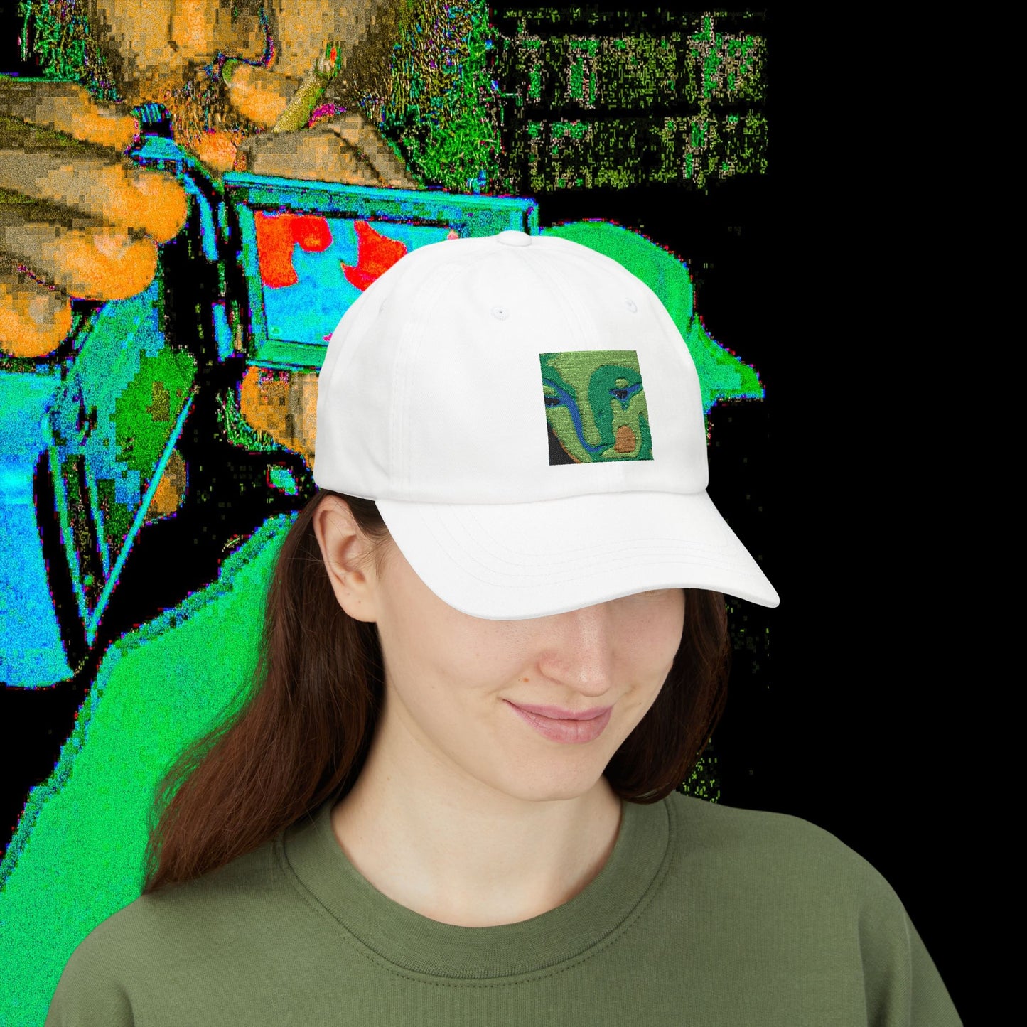 FISH IN WATER DAD HAT