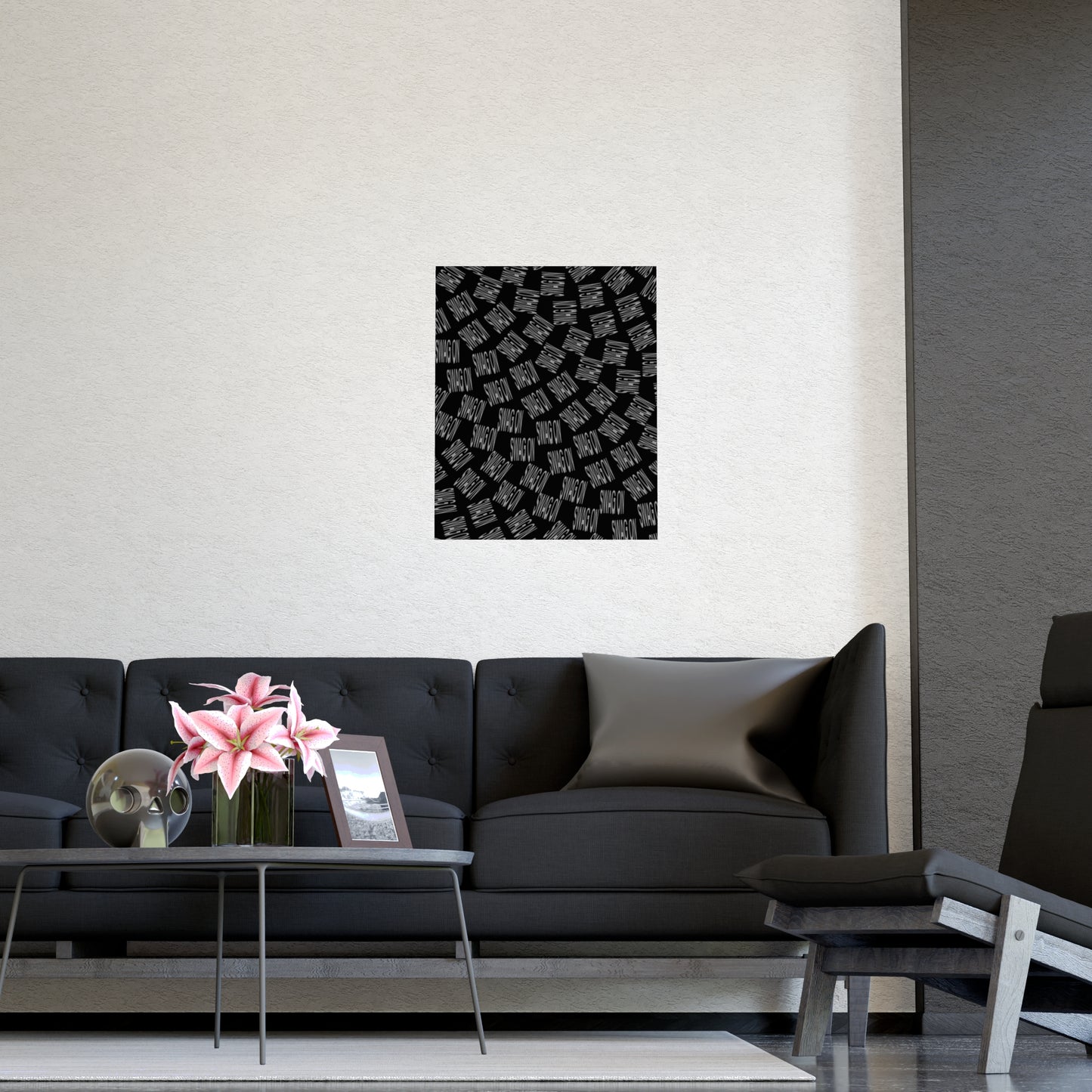 Swag On Poster (Black, Horizontal & Vertical)