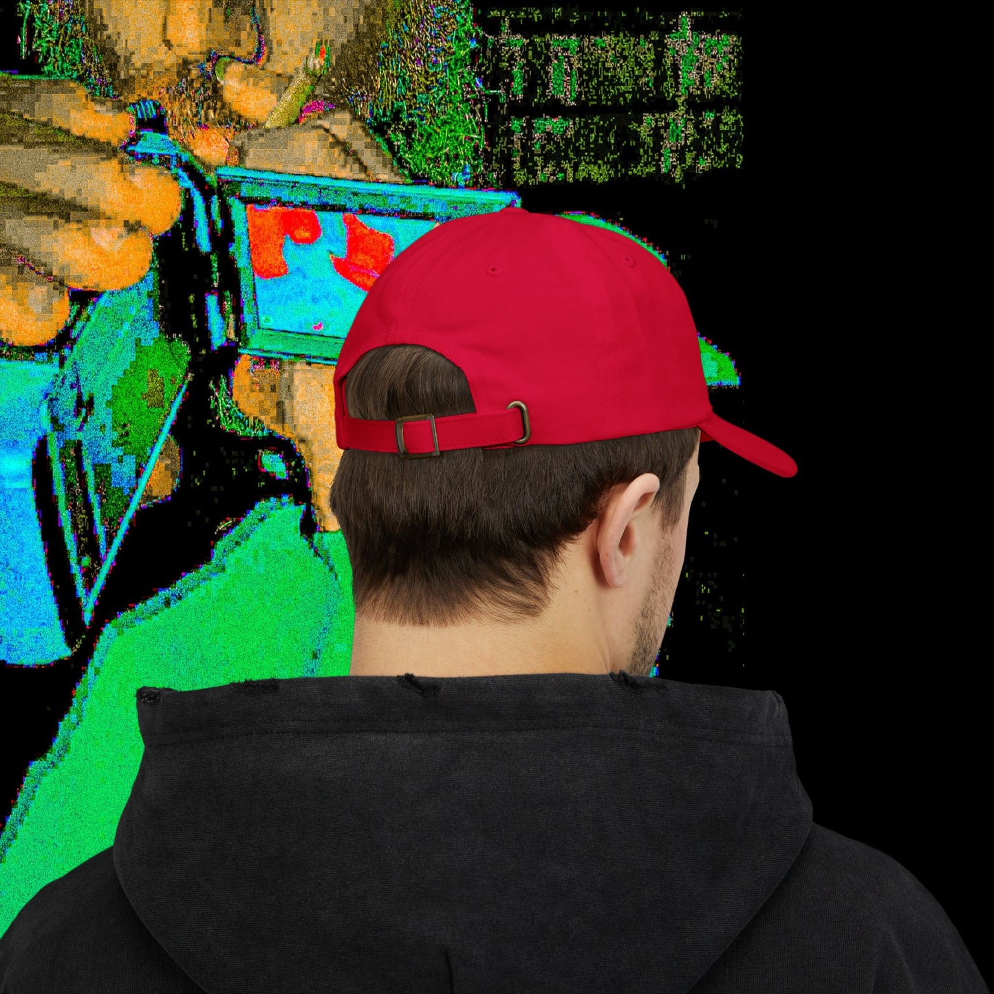 FISH IN WATER DAD HAT