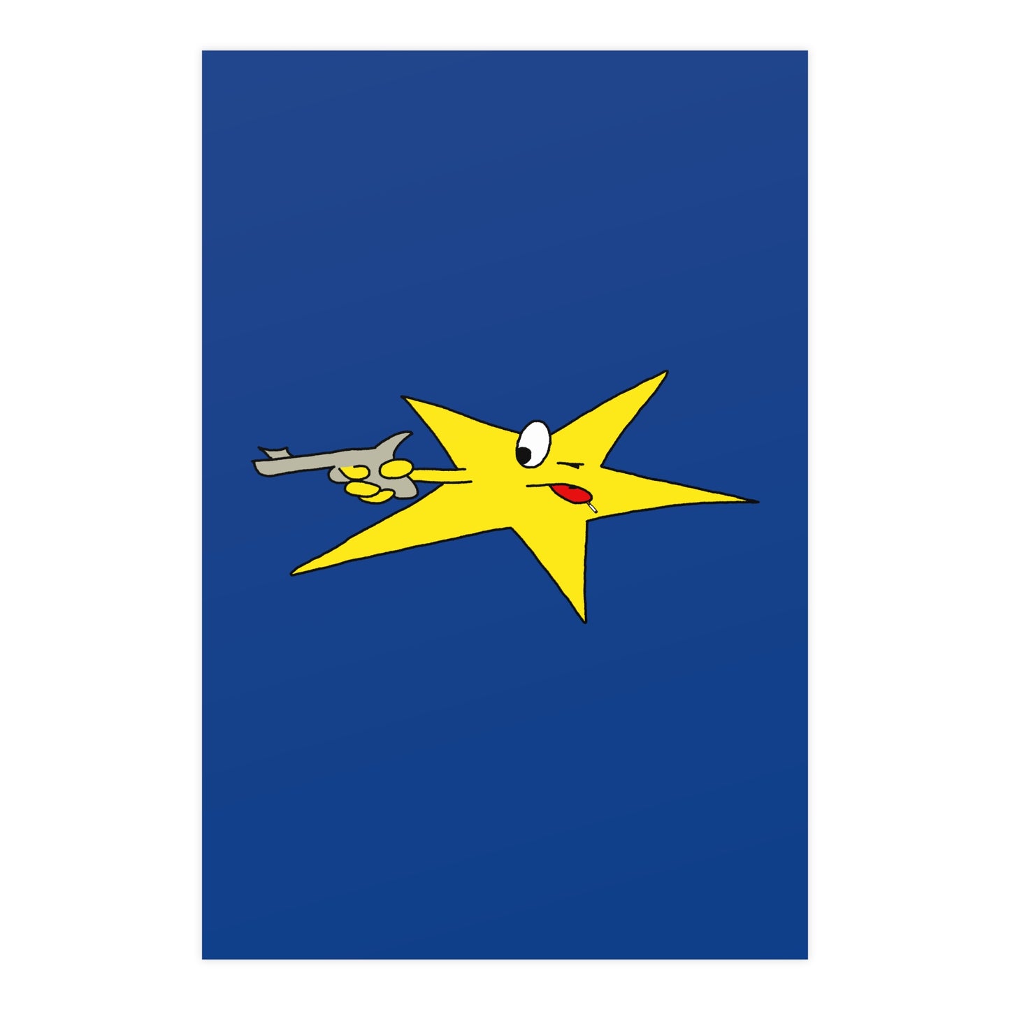 Shooting Star Matte Posters (Vertical & Horizontal)