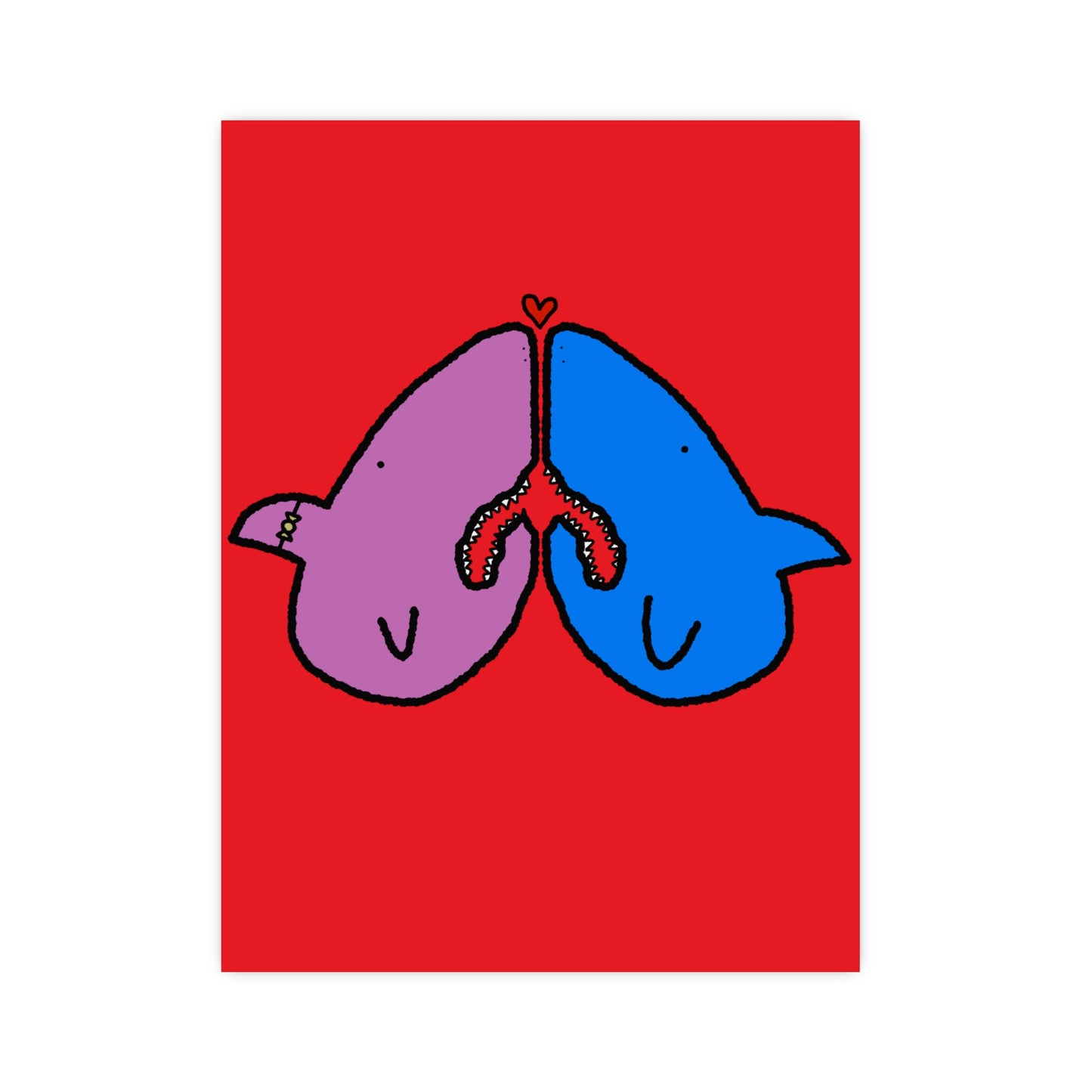 Shark Love Poster