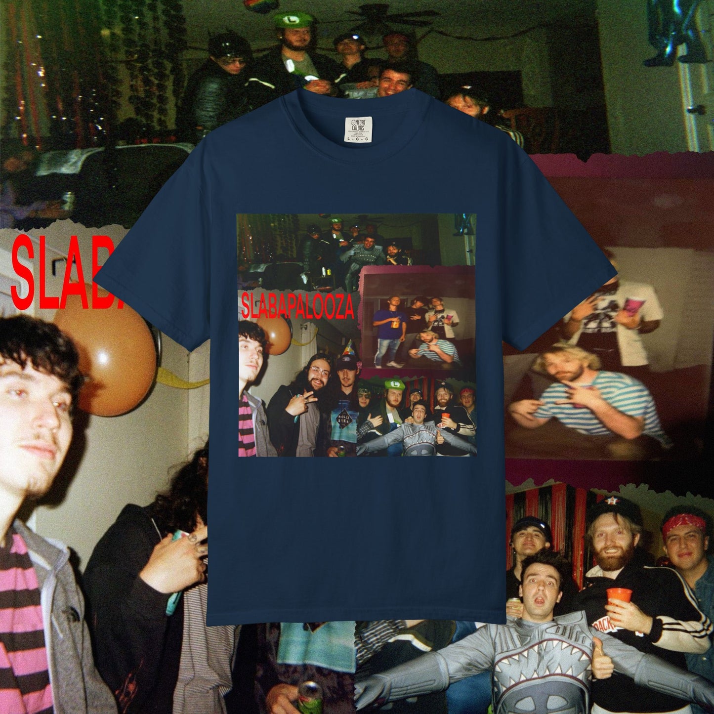 SLABAPALOOZA ALBUM COVER TEE