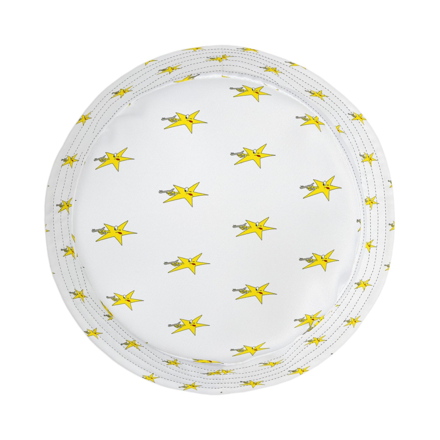 SHOOTING STAR BUCKET HAT (White)