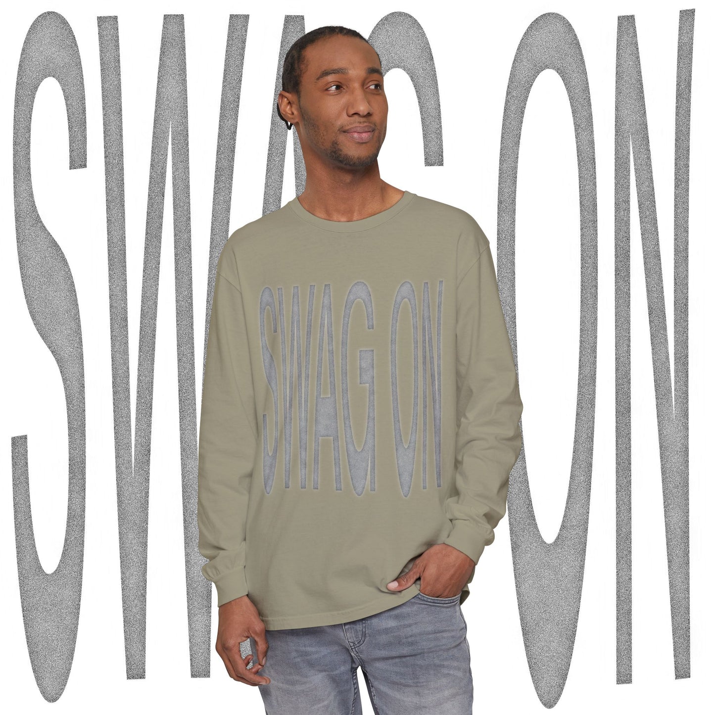 MY SWAG ON SWAG ON LONG SLEEVE TEE