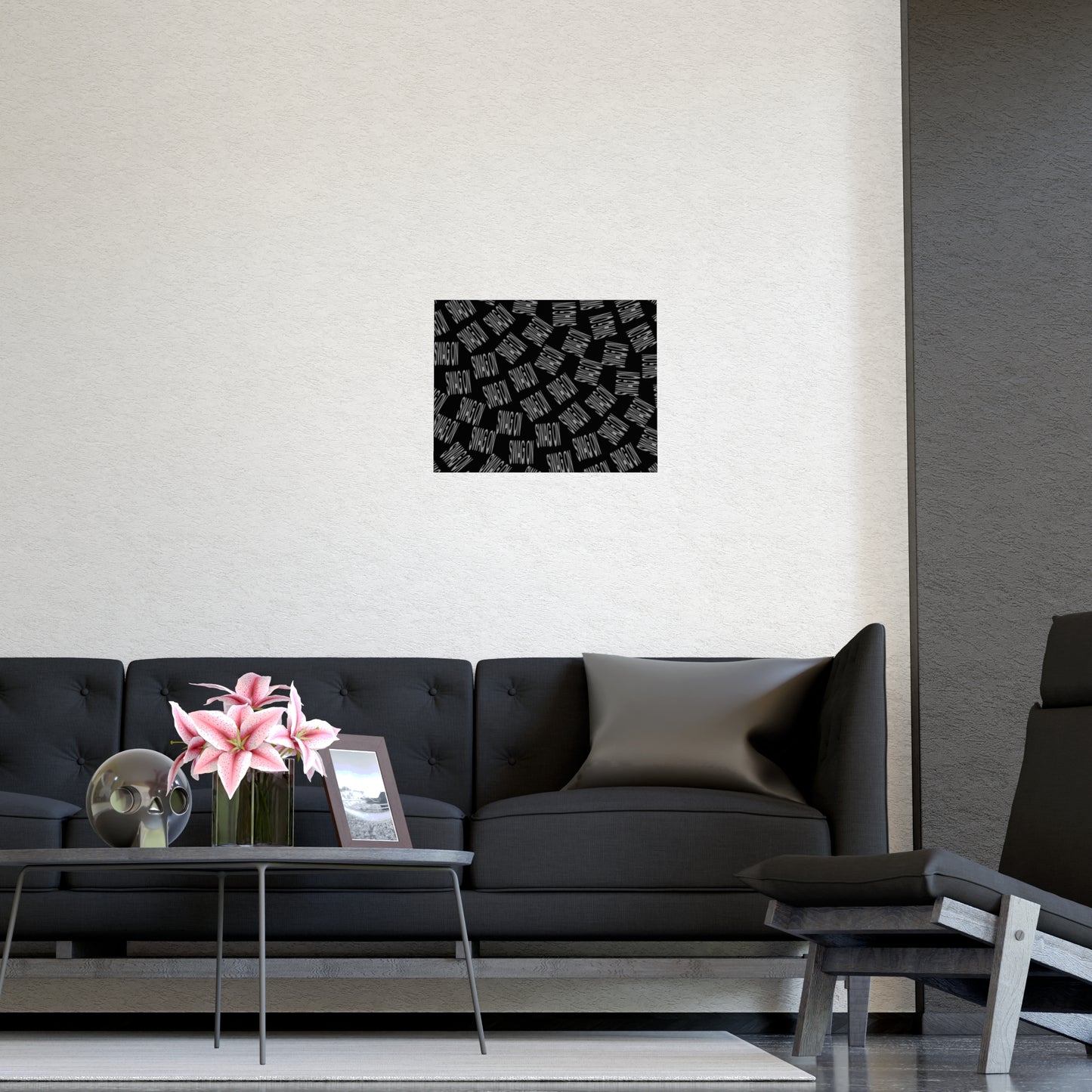 Swag On Poster (Black, Horizontal & Vertical)