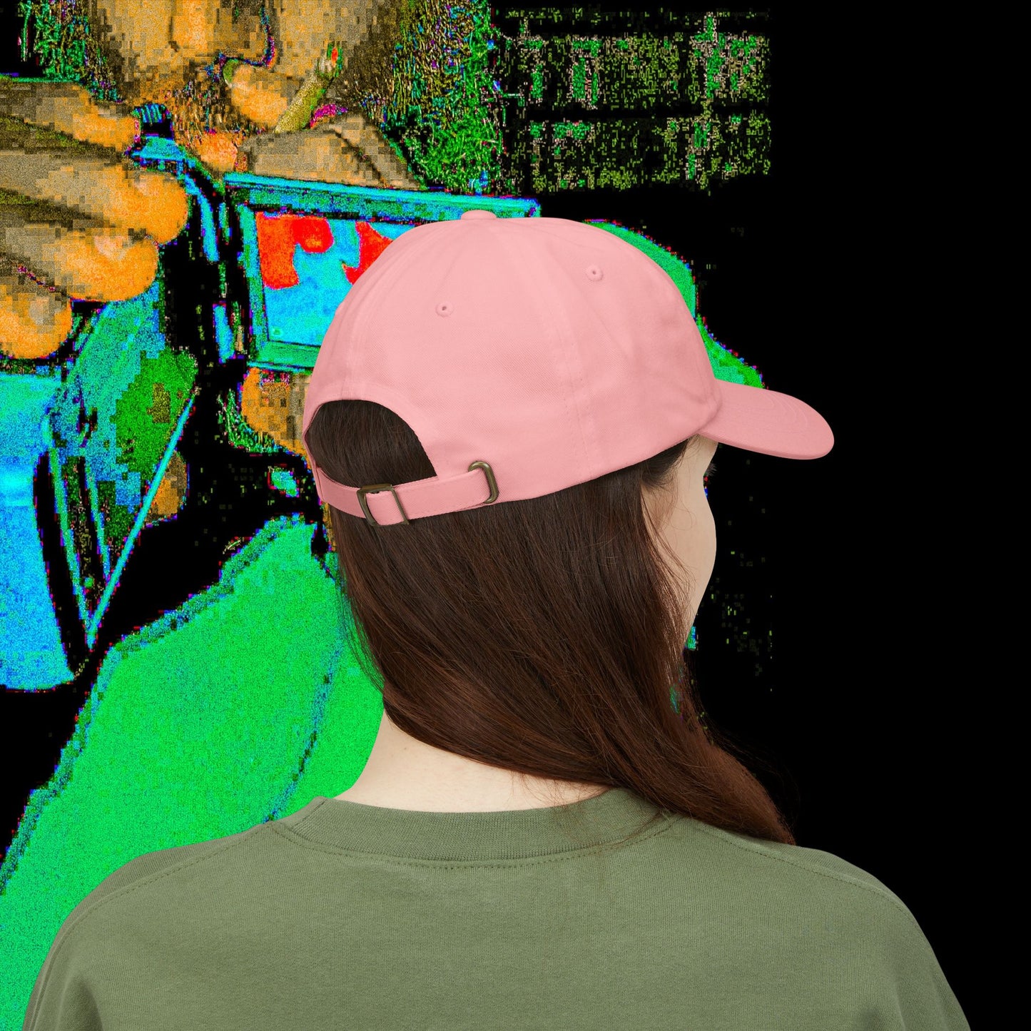 FISH IN WATER DAD HAT