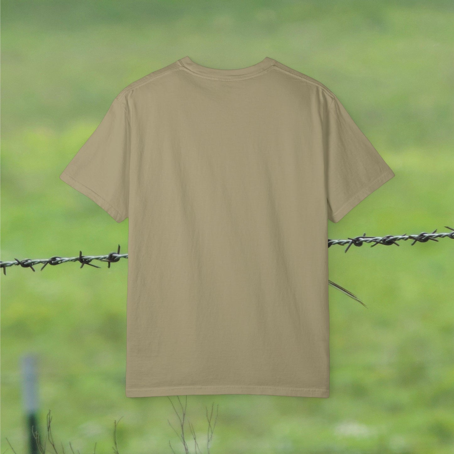 THE RESILIENCE OF A BIRD ON BARBWIRE ALBUM COVER TEE