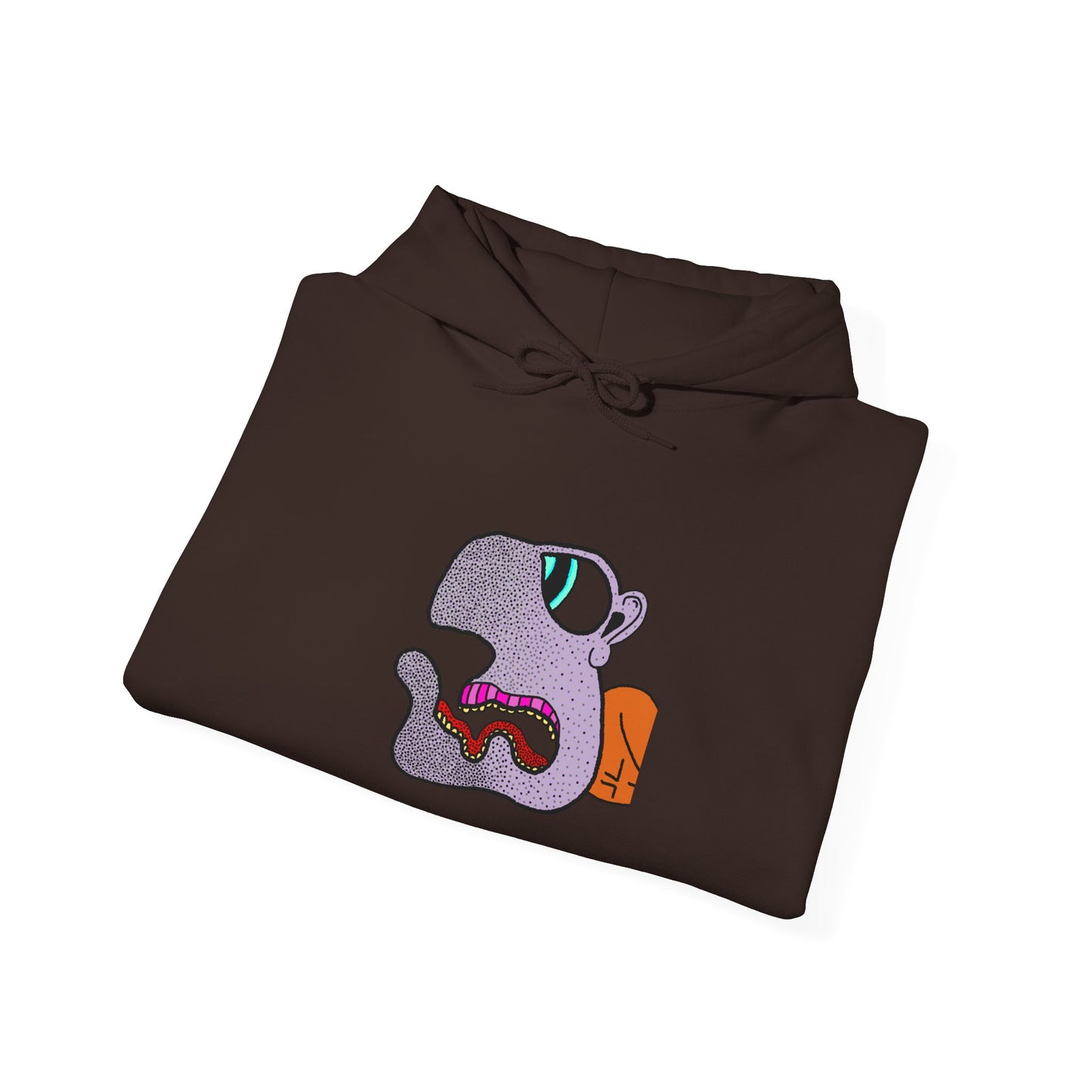 MR BLING BLAU HOODIE