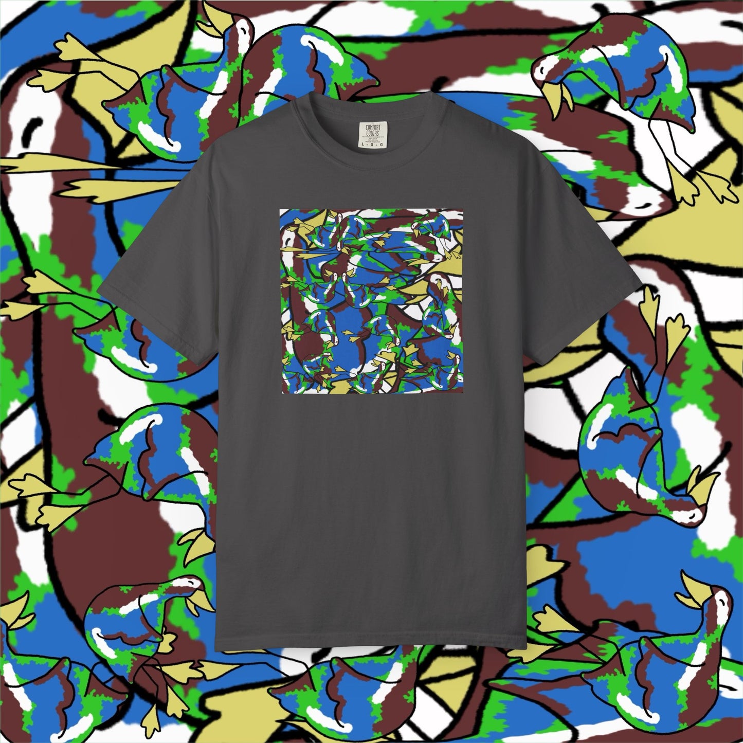 THE WORLD'S BIGGEST FLOWER BOX ALBUM ART TEE