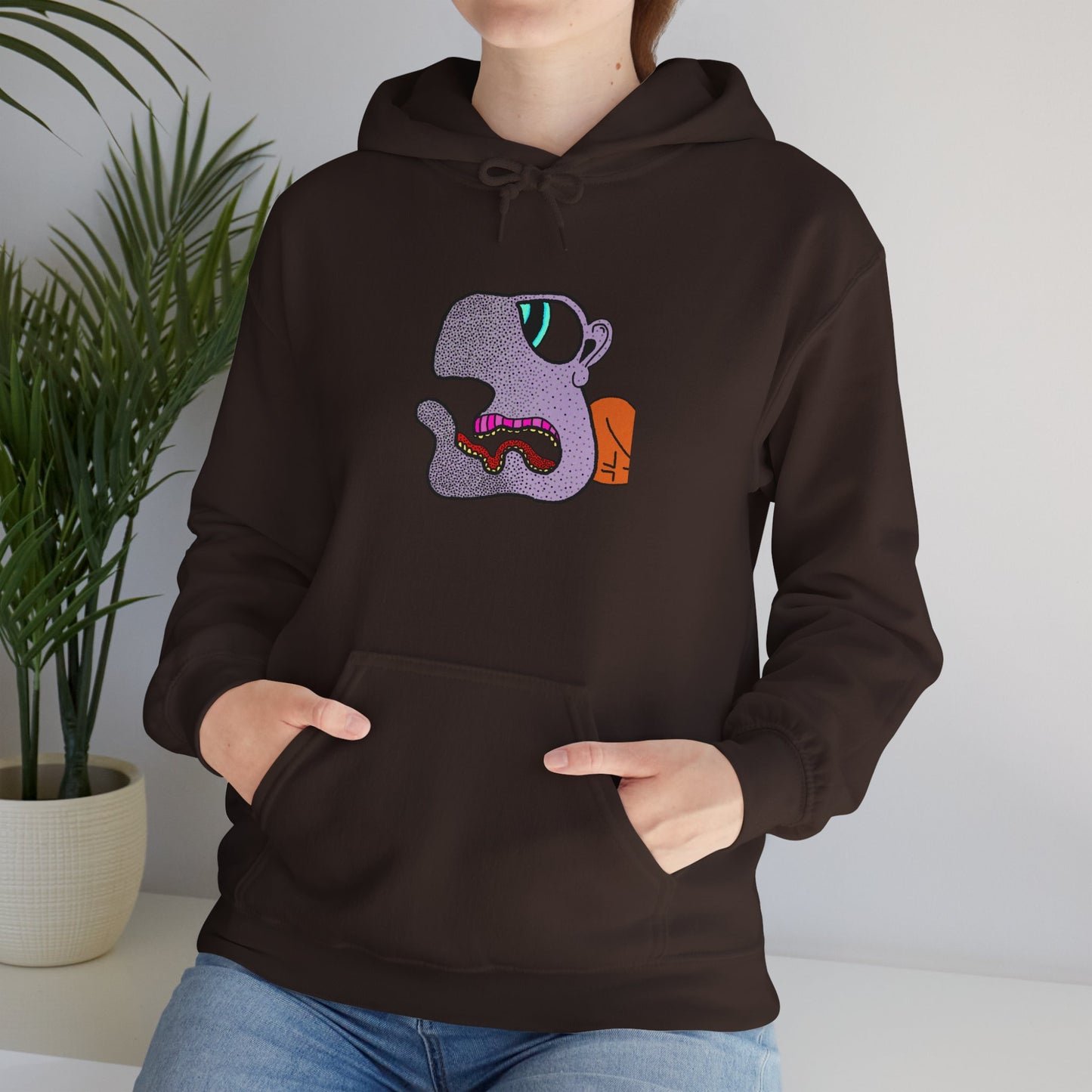MR BLING BLAU HOODIE