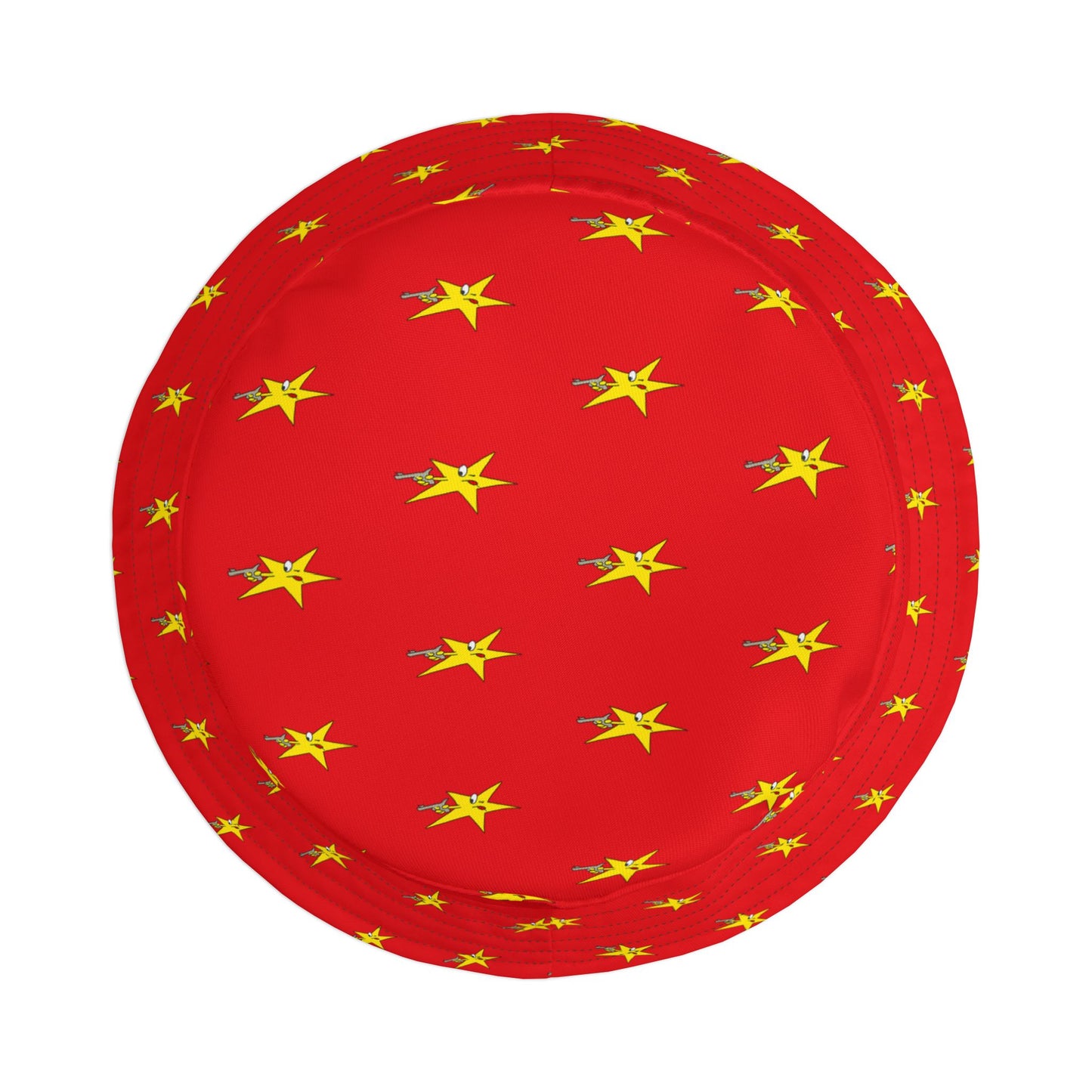 SHOOTING STAR BUCKET HAT (Red)