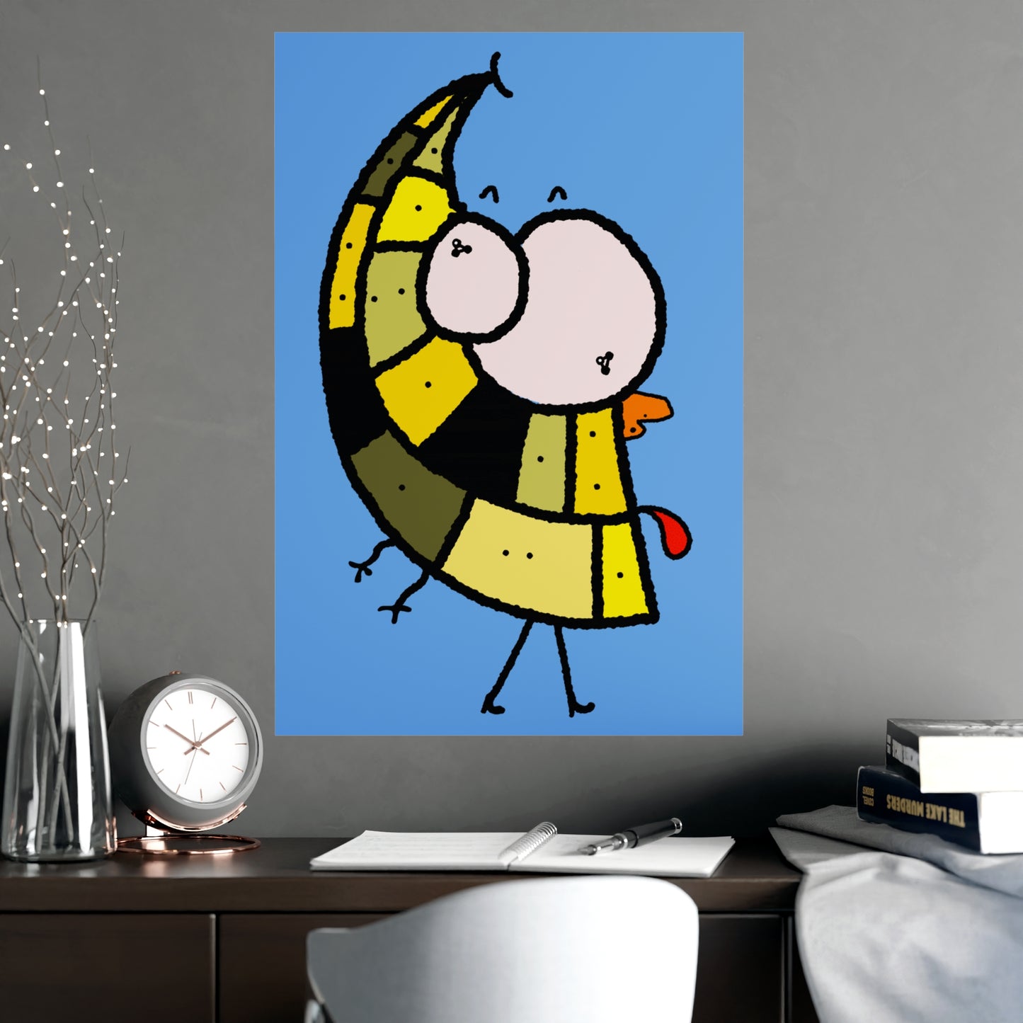 Smiling Moon Poster