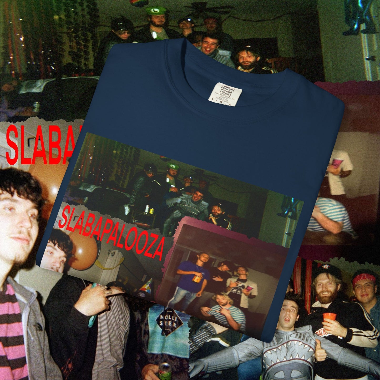 SLABAPALOOZA ALBUM COVER TEE