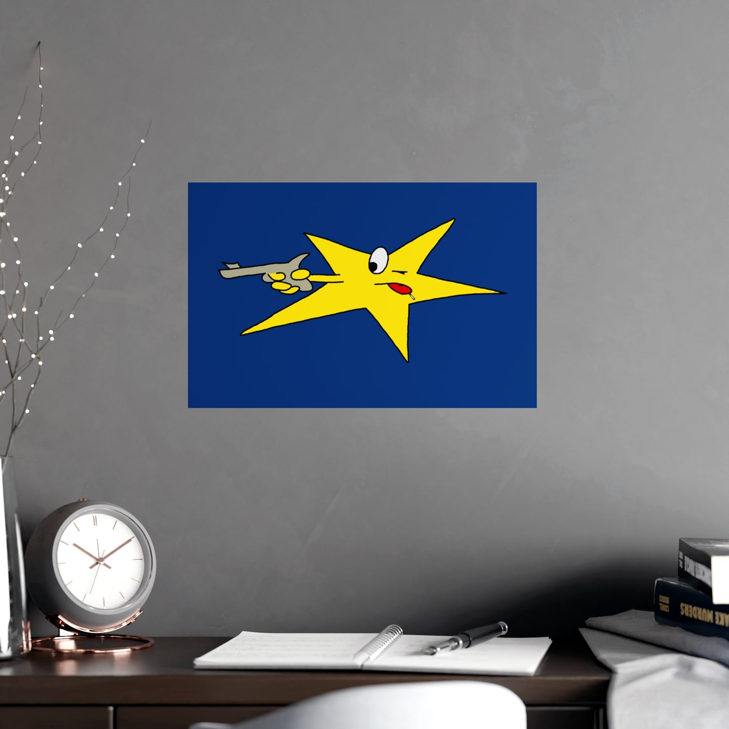Shooting Star Matte Posters (Vertical & Horizontal)