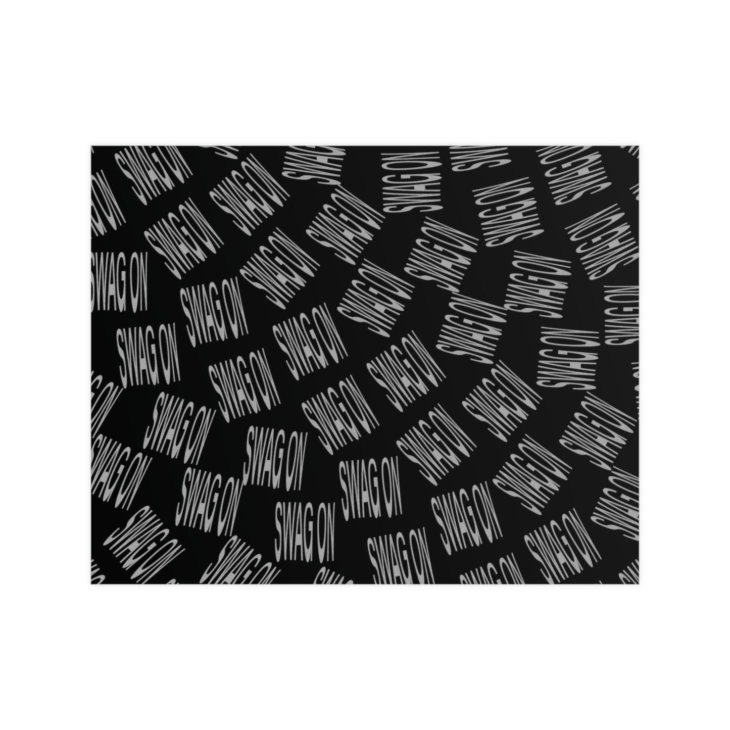 Swag On Poster (Black, Horizontal & Vertical)