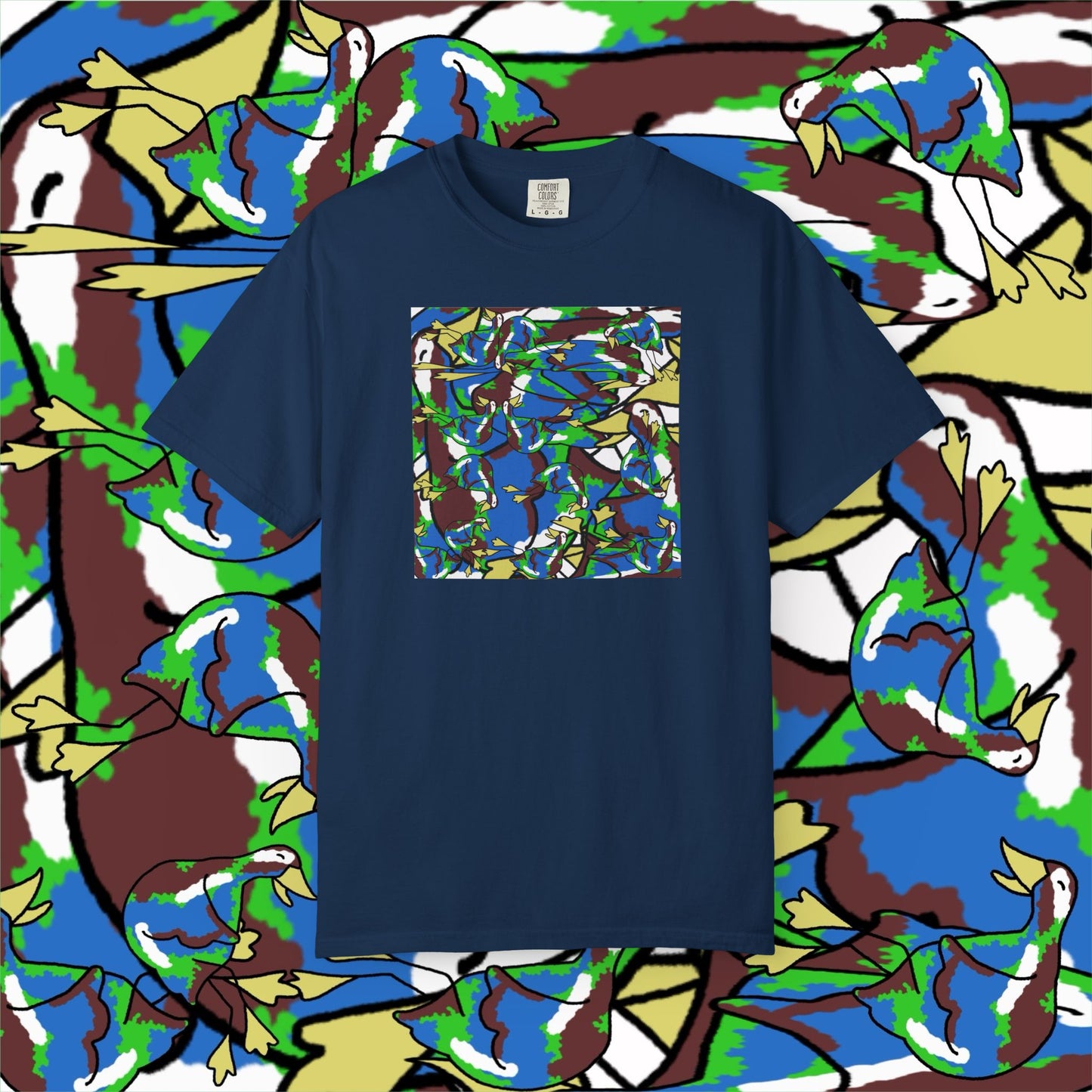 THE WORLD'S BIGGEST FLOWER BOX ALBUM ART TEE