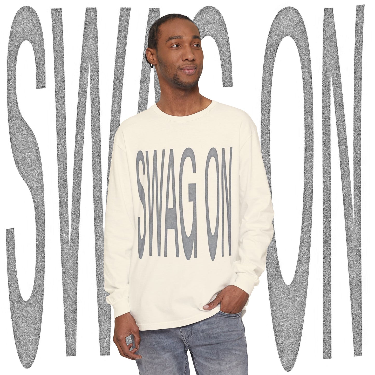 MY SWAG ON SWAG ON LONG SLEEVE TEE