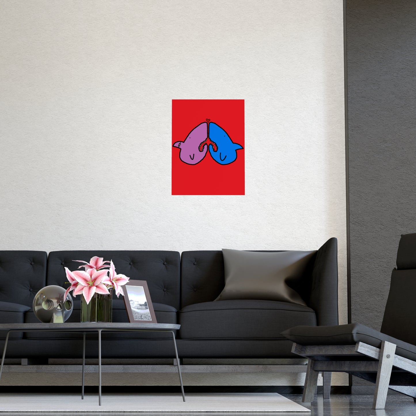 Shark Love Poster