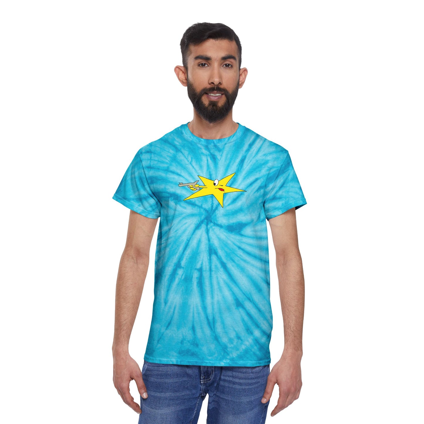 Shooting Star Tie-Dye Tee (Cyclone)