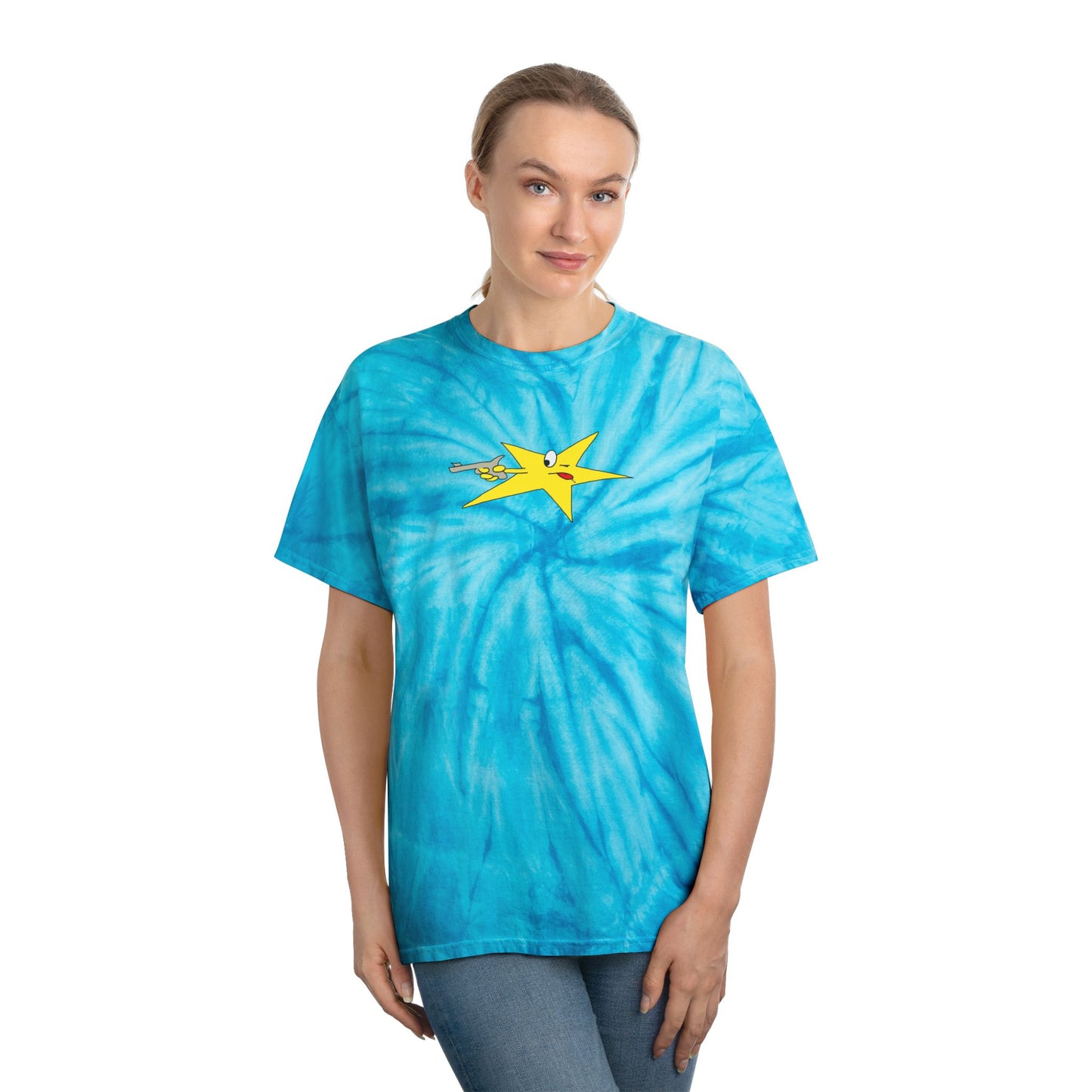 Shooting Star Tie-Dye Tee (Cyclone)