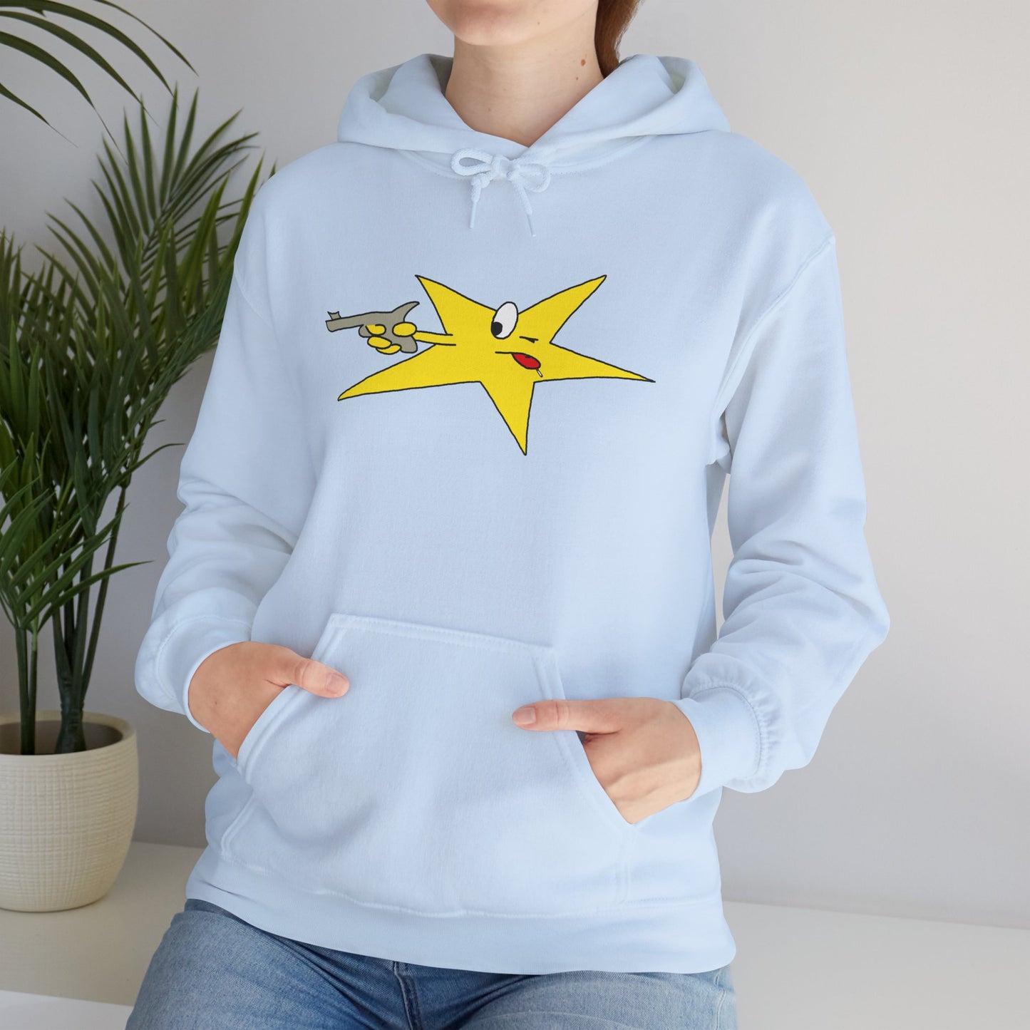 SHOOTING STAR HOODED SWEATSHIRT