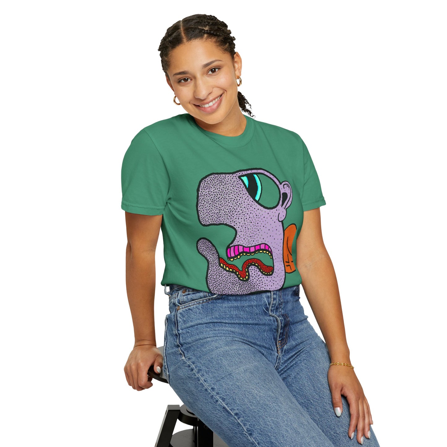 MR. BLING-BLAU TEE