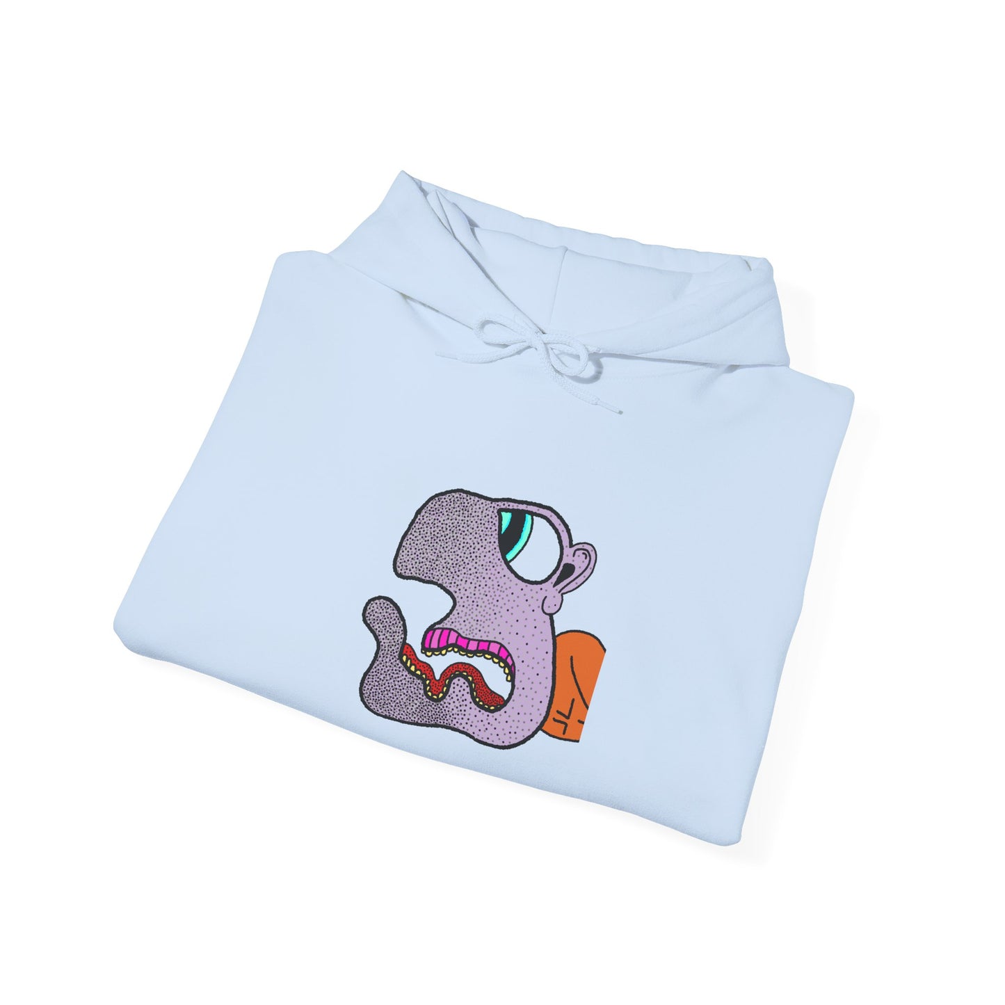 MR BLING BLAU HOODIE