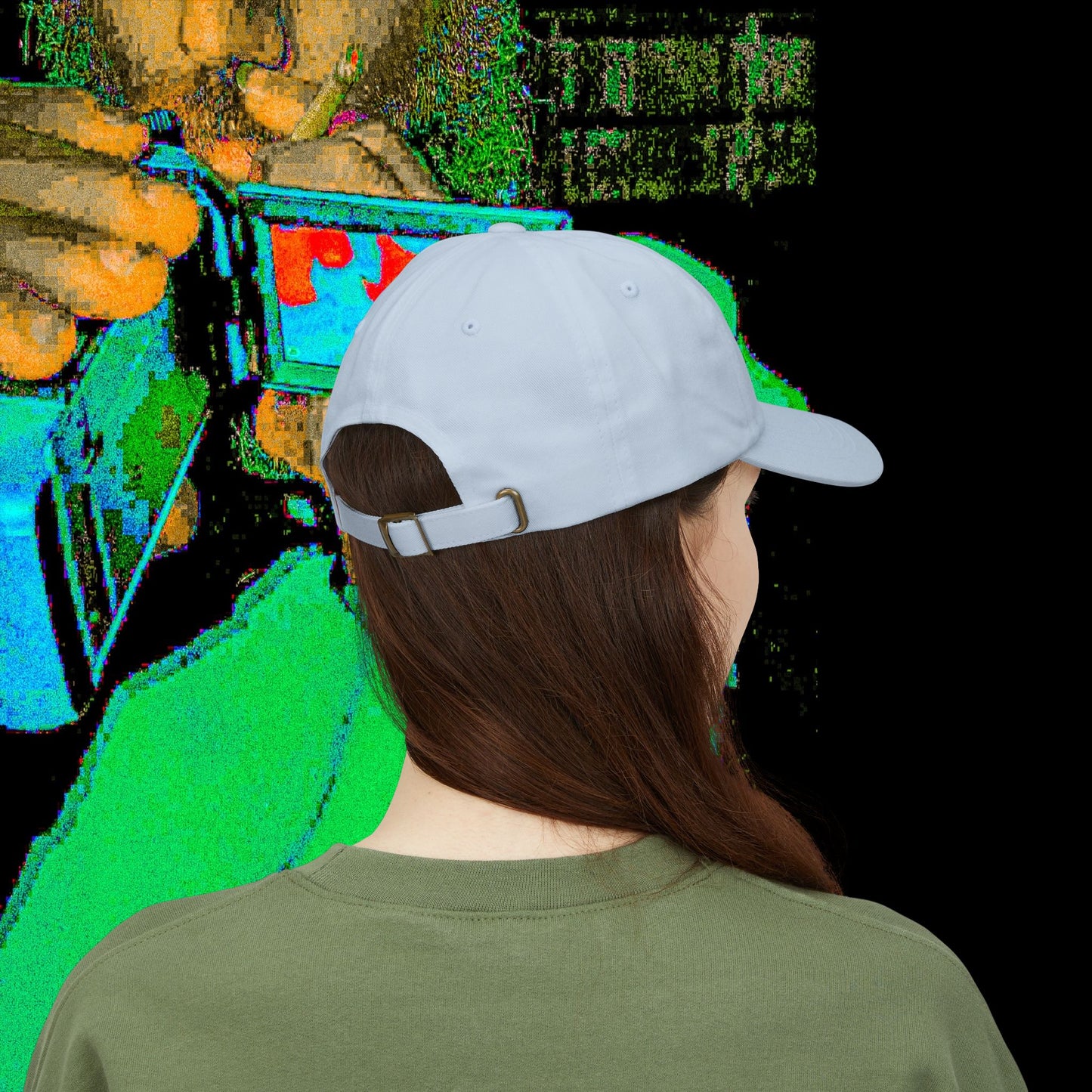 FISH IN WATER DAD HAT
