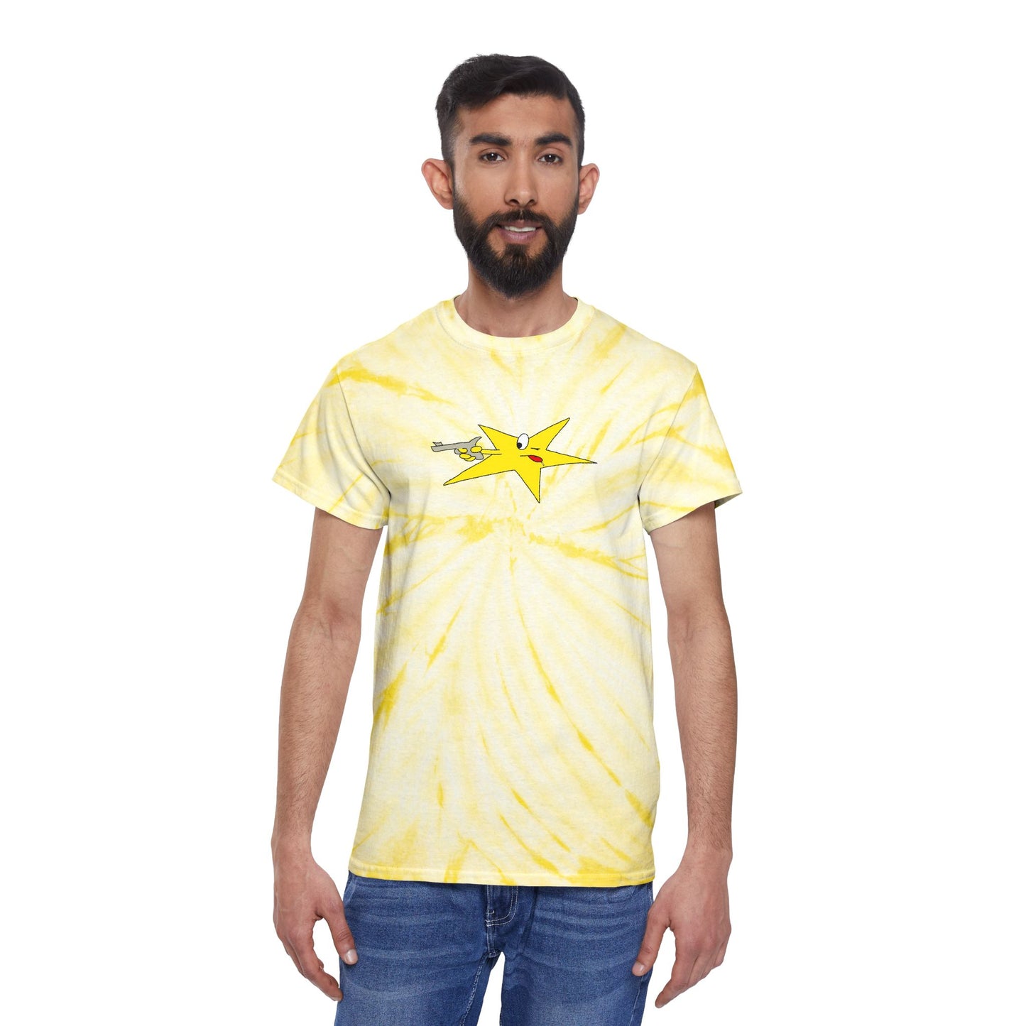Shooting Star Tie-Dye Tee (Cyclone)