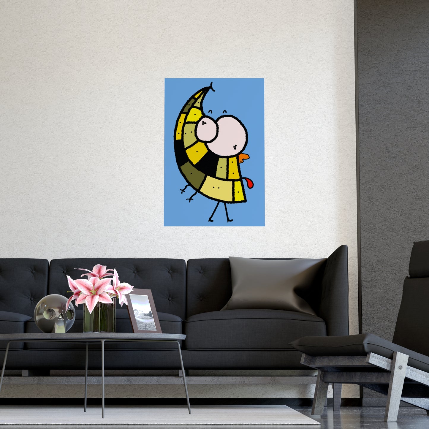 Smiling Moon Poster