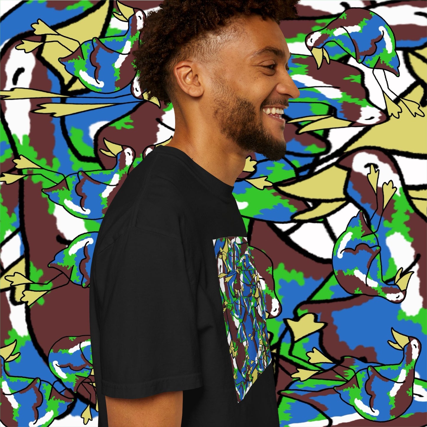 THE WORLD'S BIGGEST FLOWER BOX ALBUM ART TEE