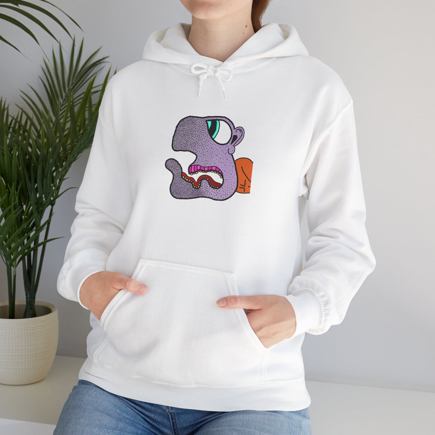 MR BLING BLAU HOODIE