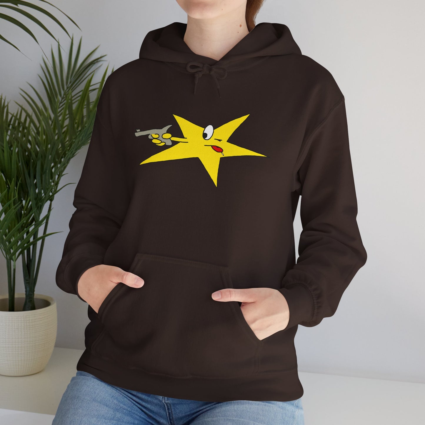 SHOOTING STAR HOODED SWEATSHIRT