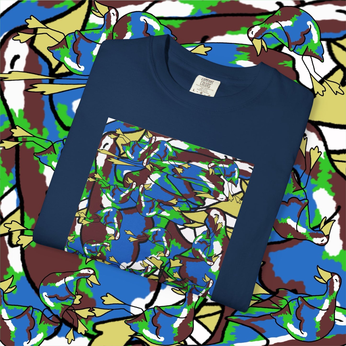 THE WORLD'S BIGGEST FLOWER BOX ALBUM ART TEE