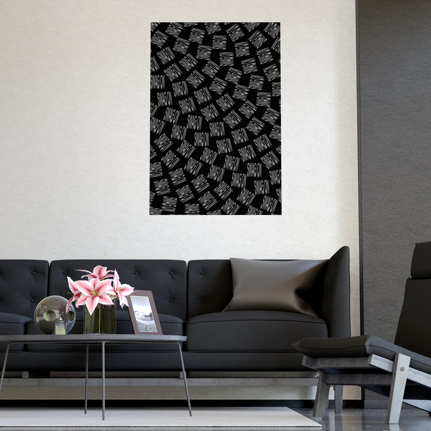 Swag On Poster (Black, Horizontal & Vertical)
