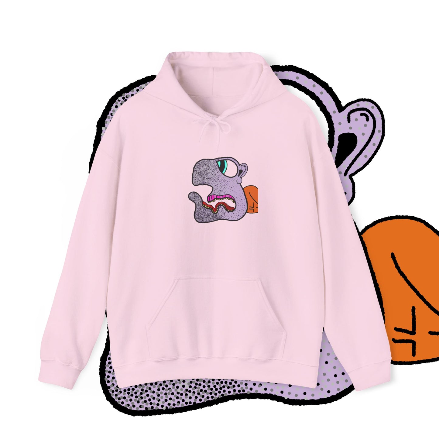 MR BLING BLAU HOODIE
